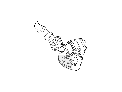 Ford 2L2Z-5F250-AA Converter Assembly