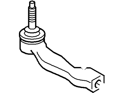 Ford 3W4Z-3A130-AA End - Spindle Rod Connecting