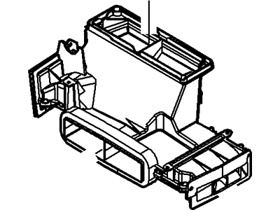 Ford 7L1Z-18C433-A Duct - Heater Outlet