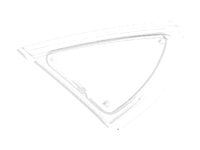 Ford DS7Z-5429711-A Glass - Quarter Window