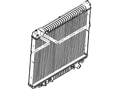 Ford E-450 Super Duty Radiator - 9C2Z-8005-A