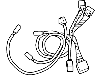 Ford 3W4Z-14A411-AA Wiring Assembly