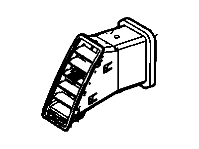 Ford 9T4Z-19893-AC Louvre Assembly - Vent Air