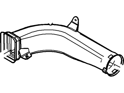 Ford 7T4Z-19A843-A Duct - Air