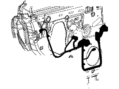 Ford DG1Z-14633-BA Wire Assembly - Jumper