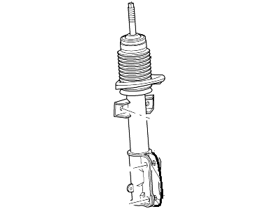 2009 Ford Mustang Shock Absorber - 7R3Z-18124-A