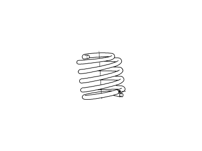 2007 Ford Mustang Coil Springs - 6R3Z-5310-C