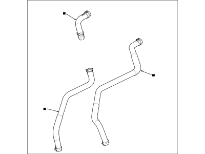 Ford 1L5Z-18472-GB Hose - Heater Water