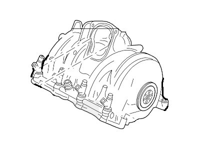 Ford XW4Z-9424-AH Manifold Assembly - Inlet