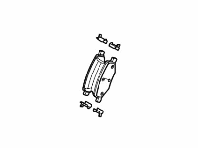 Lincoln MKT Brake Pads - GU2Z-2V200-C
