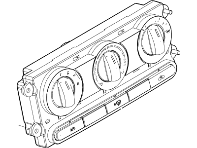 Ford Mustang A/C Switch - 8R3Z-19980-B