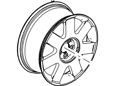 Ford 1W6Z-1007-CA Wheel Assembly