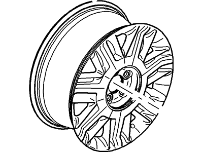 Ford 1W6Z-1007-BA Wheel Assembly