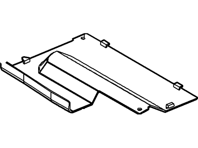 Ford 6H6Z-54104B40-A Cover - Access Hole