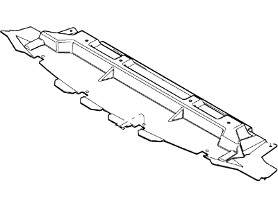 Mercury Milan Air Deflector - 7H6Z-8327-A