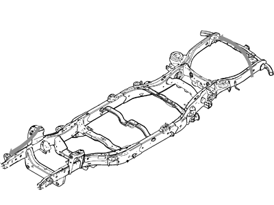 Ford 7L2Z-5005-B Frame Assembly