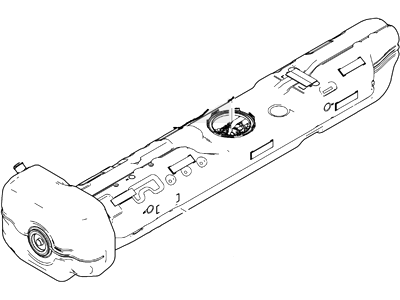 Ford 4G7Z-9002-DA Fuel Tank Assembly