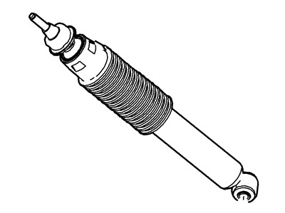 Ford 7C3Z-18124-NCA Shock Absorber Assembly