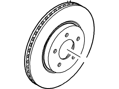 Ford 5L8Z-1125-AA Rotor Assembly