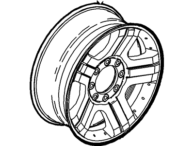 Ford 5C3Z-1007-PA Wheel Assembly