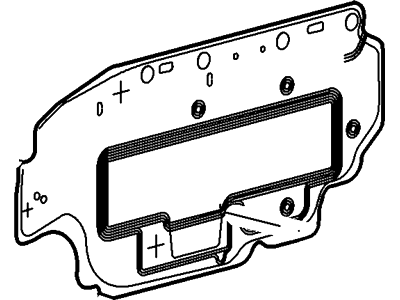 Ford 4G7Z-5424787-AA Shield - Water Splash