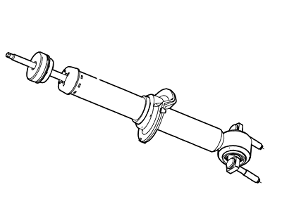 Ford EL1Z-18124-A Shock Absorber Assembly