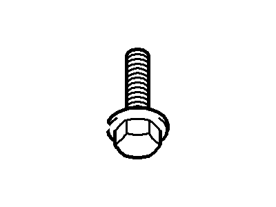 Ford -W500611-S1303 Bolt - Hex. Head - Flanged