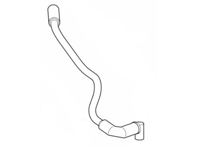 1999 Ford F-350 Super Duty Crankcase Breather Hose - F8UZ-6762-AA