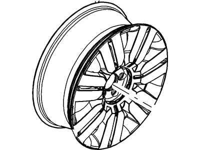 Ford 9A1Z-1007-A Wheel Assembly