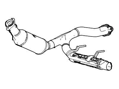 Ford 8L1Z-5E212-B Catalytic Converter Assembly