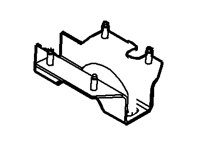 Ford 8C3Z-4831-C Plate