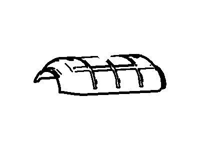 Mercury Mountaineer Exhaust Heat Shield - 3L2Z-5E258-AA