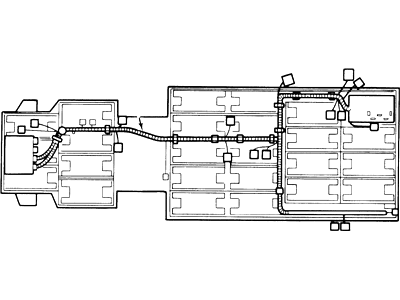 Ford F8YZ-10B694-AA Wiring Assembly