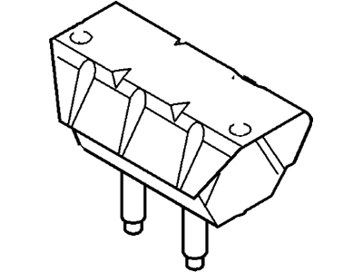 2003 Ford F-150 Motor And Transmission Mount - F85Z-6068-DA