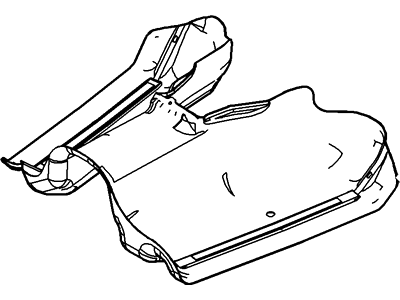 Ford 8A4Z-9A031-A Heat Shield