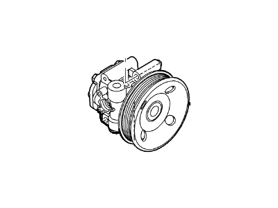 2009 Mercury Milan Power Steering Pump - 6E5Z-3A696-B