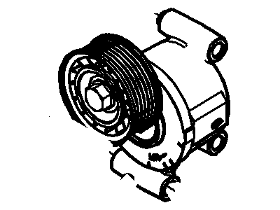Ford 3M5Z-6A228-AD Pulley Assembly - Tension