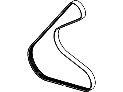 Ford 5M6Z-8620-AA V-Belt