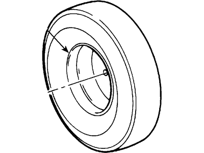 2002 Ford F-350 Super Duty Spare Wheel - 1C3Z-1007-AA
