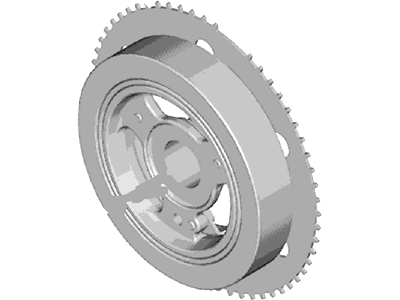 Lincoln Crankshaft Pulley - DS7Z-6312-A