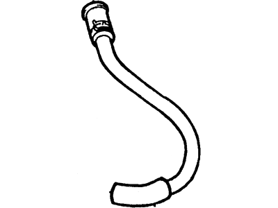 Mercury Sable PCV Valve Hose - FODZ-6A664-B