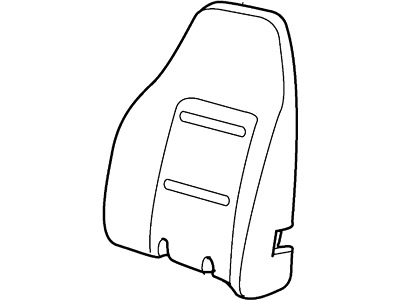 Ford 1C2Z-1564810-AA Seat Back Pad