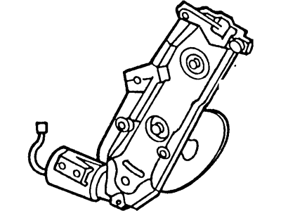 Lincoln Mark VII Window Regulator - E9LY6323209A