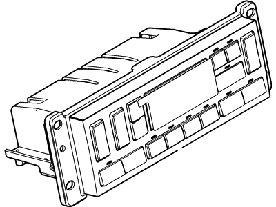 Lincoln Town Car A/C Switch - 5W1Z-19980-AA