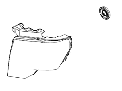 Ford AL3Z-13008-AL Headlamp Assembly