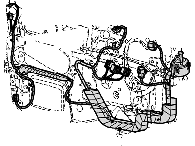 Ford 3L2Z14630FA Wire Assembly Jumper