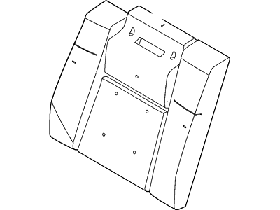 Ford BR3Z-6366800-A Pad - Rear Seat Back