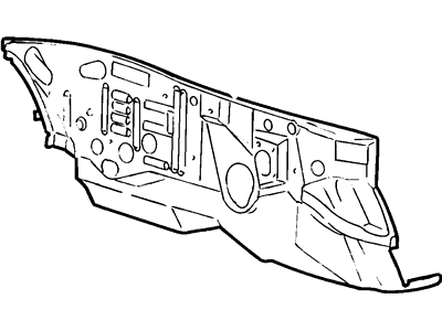 1999 Mercury Sable Dash Panels - XF1Z-5401610-AA