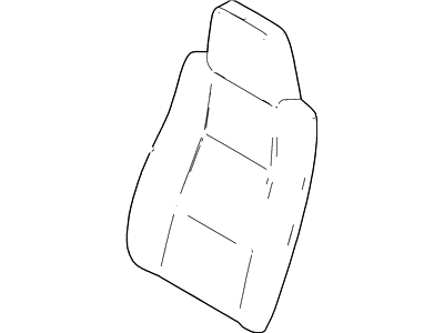 Ford 6L5Z-1064810-A Seat Back Pad