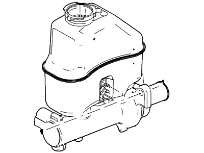 2006 Ford E-350/E-350 Super Duty Brake Master Cylinder - 6C2Z-2140-HA